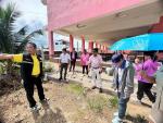 ผู้บริหารเทศบาลลงพื้นที่วางแผนปรับปรับปรุงภูมิทัศน์